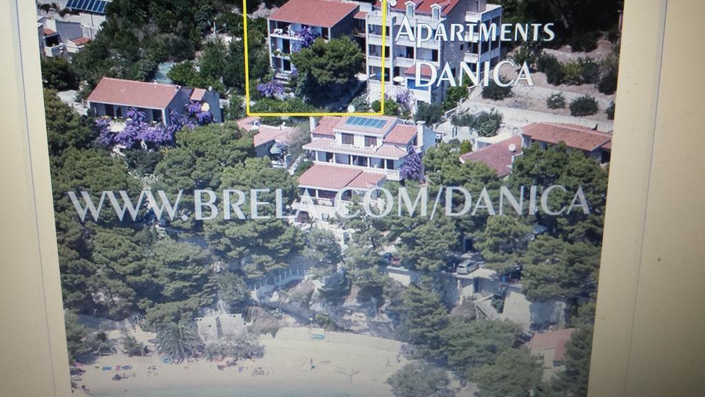 Apartment Danica Брела Екстер'єр фото